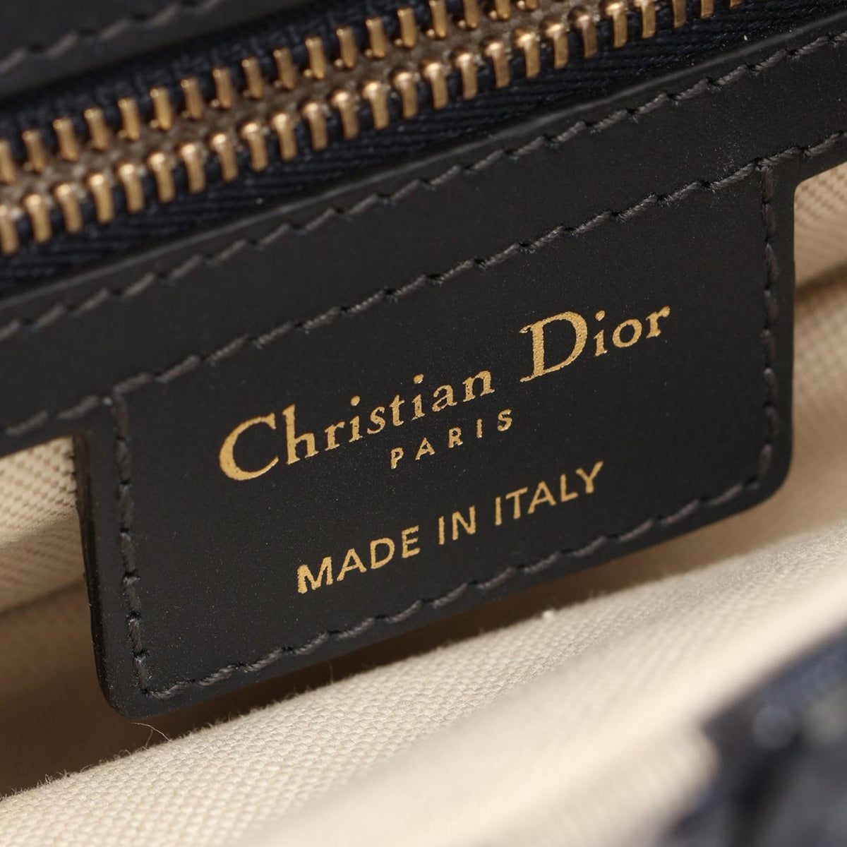 Dior Oblique Canvas Saddle Bag