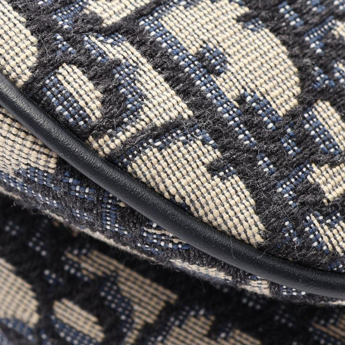 Dior Oblique Canvas Saddle Bag
