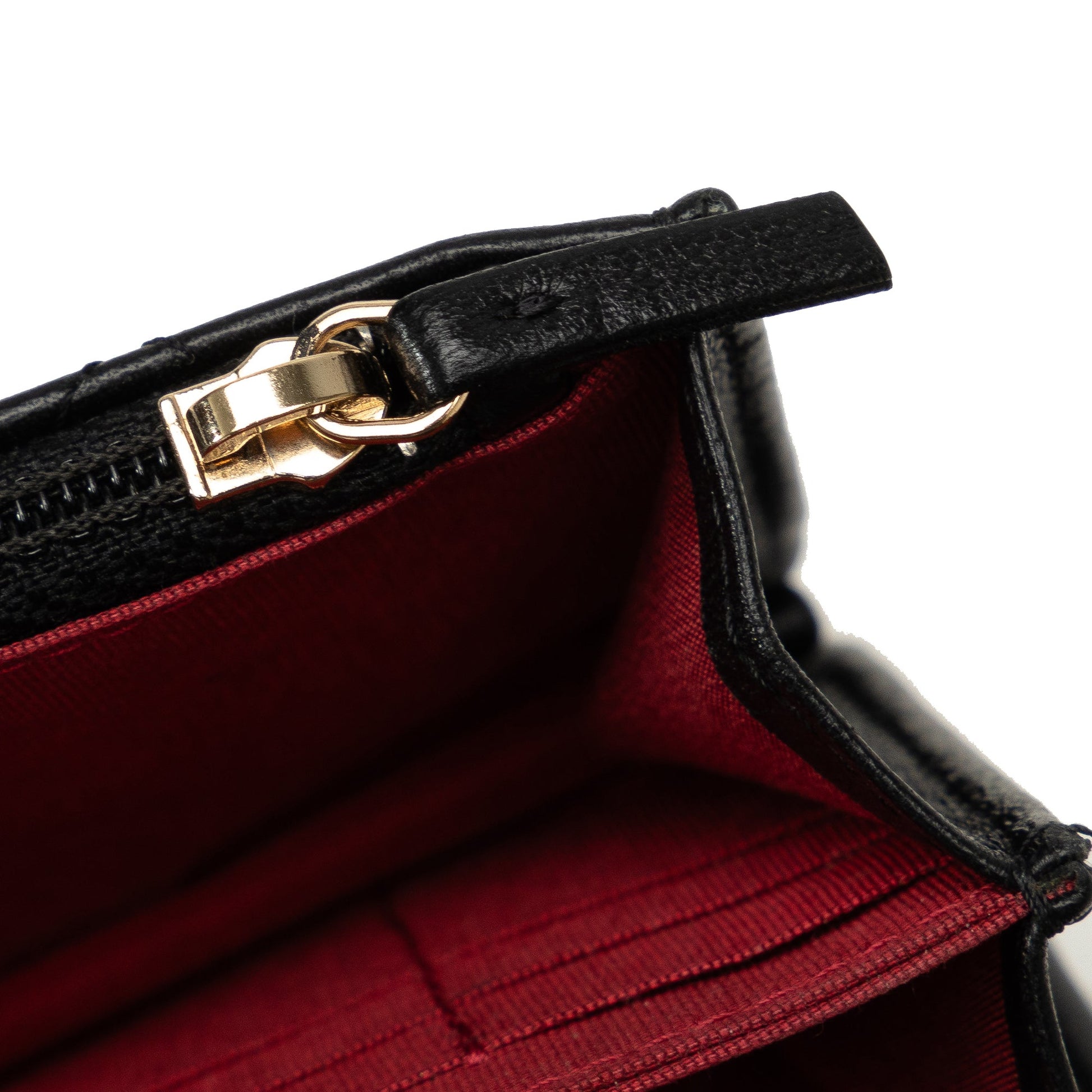 Chanel Lambskin Romance Wallet On Chain