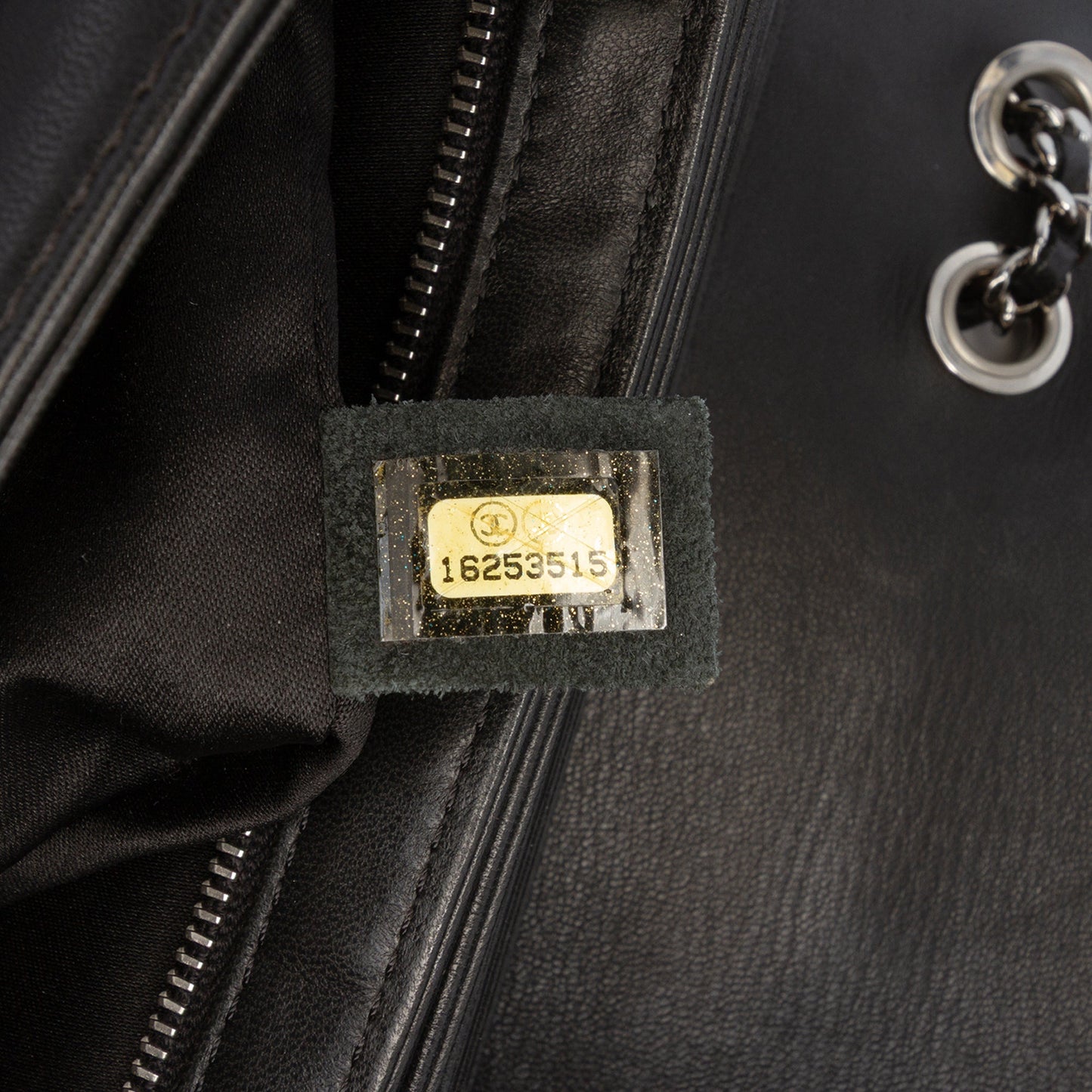 Chanel Medium Quilted Lambskin Clams Pocket Flap
