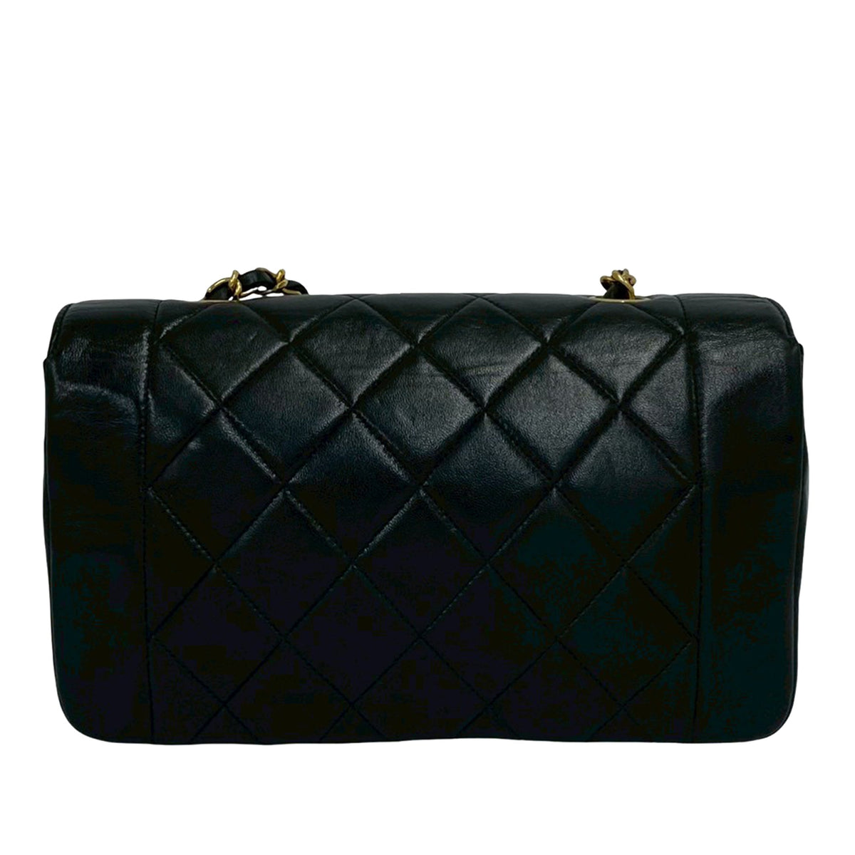 Chanel Small Quilted Lambskin Diana Single Flap