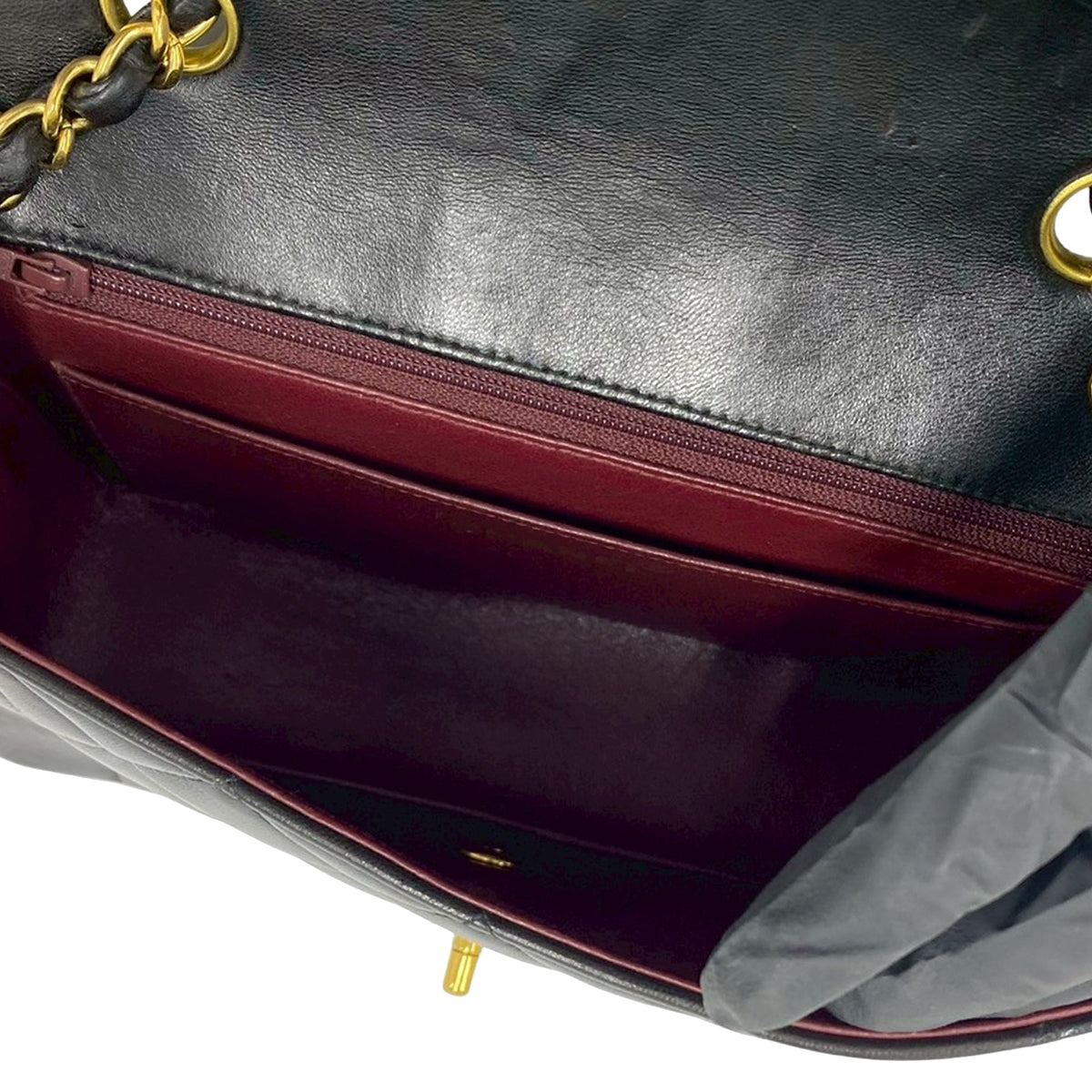 Chanel Small Quilted Lambskin Diana Single Flap