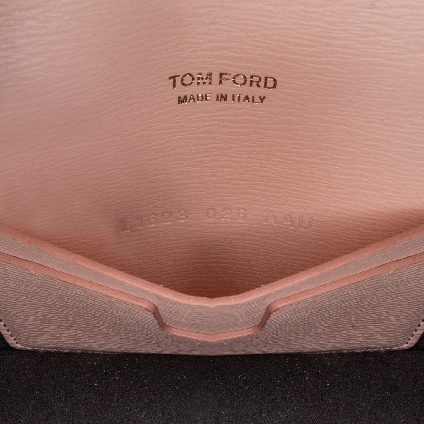 Tom Ford Calfskin Lock Crossbody