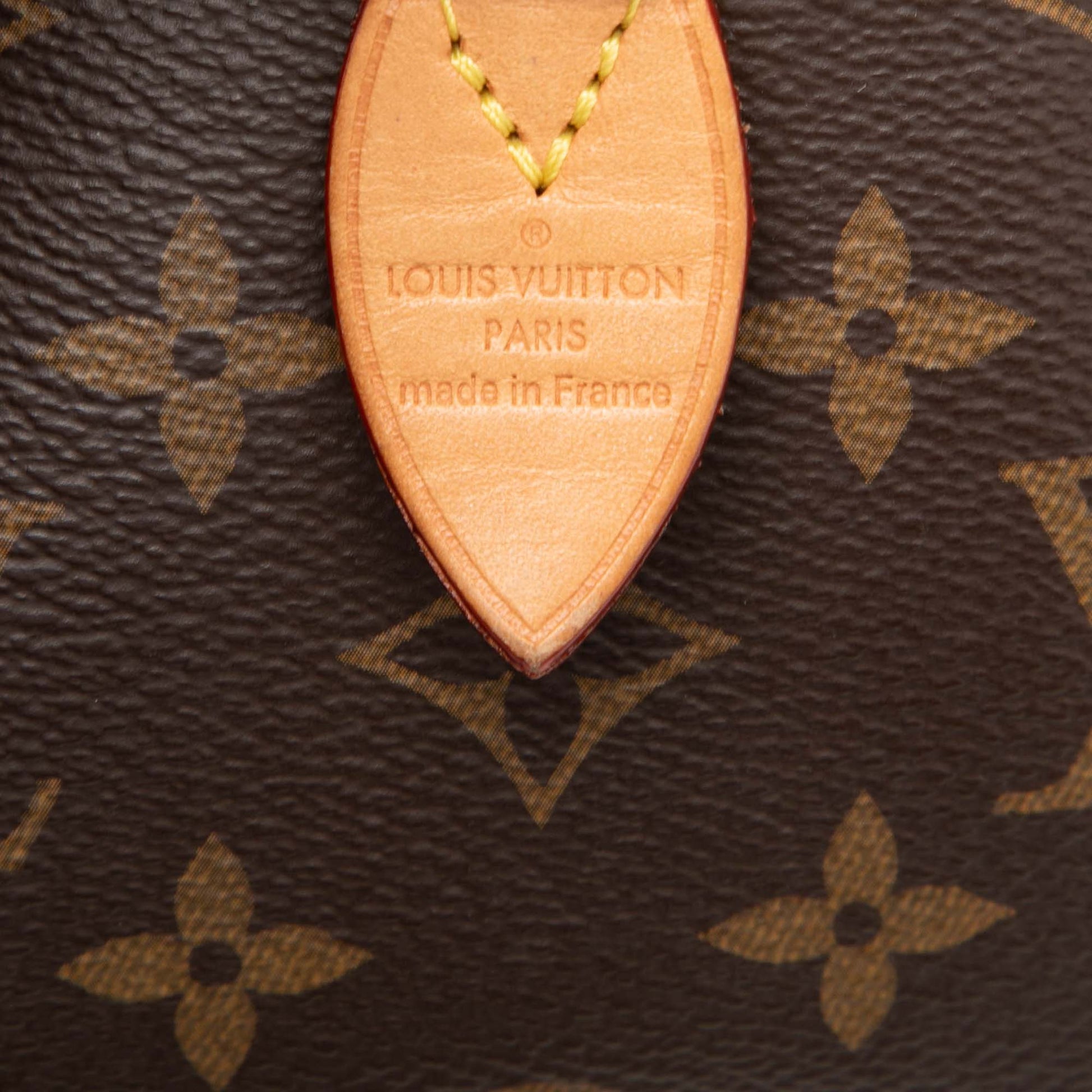 Louis Vuitton Monogram Speedy Bandouliere 20