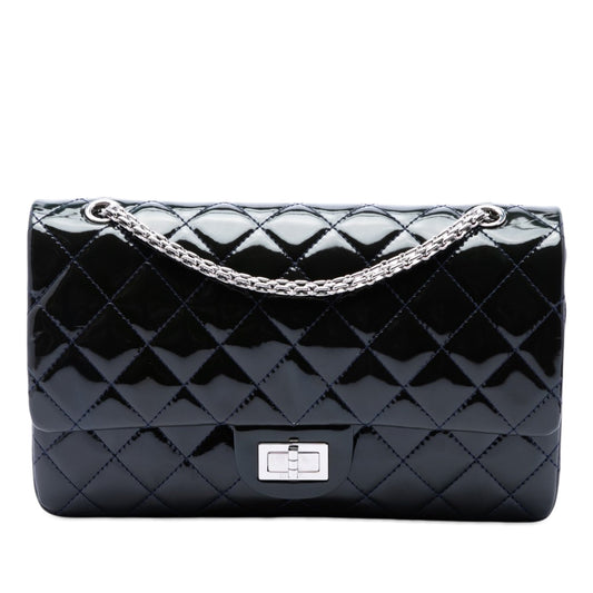 Chanel Quilted Patent Reissue 2.55 Double Flap 227