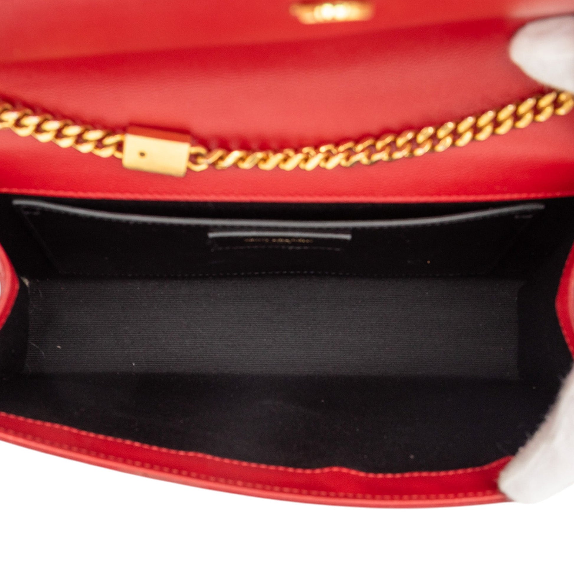 Saint Laurent Medium Grain De Poudre Monogram Kate Crossbody