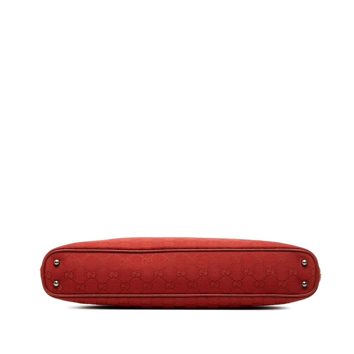 Gucci GG Canvas Tote — Red