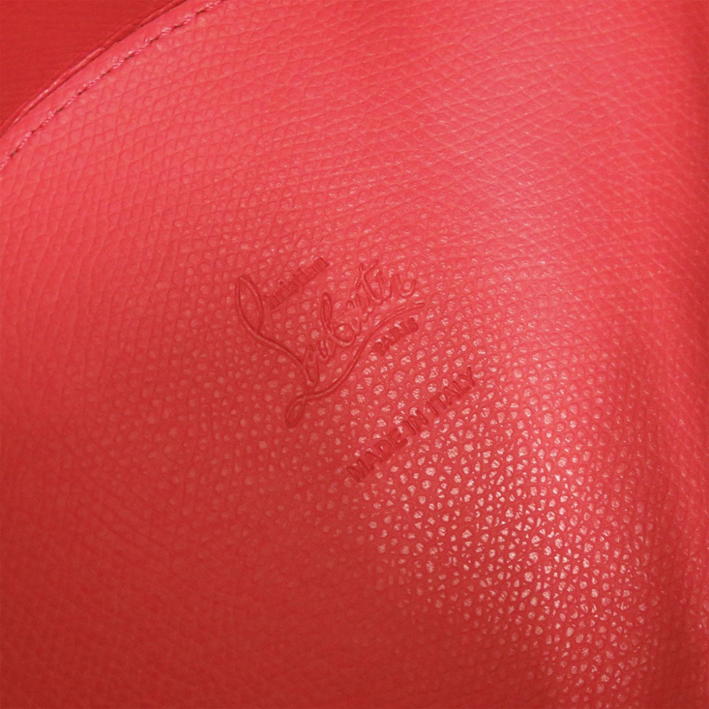 Christian Louboutin Leather By My Side Bucket Bag