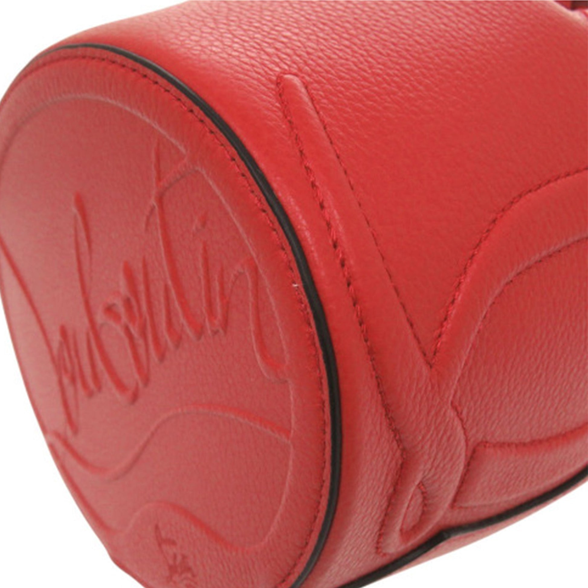 Christian Louboutin Leather By My Side Bucket Bag