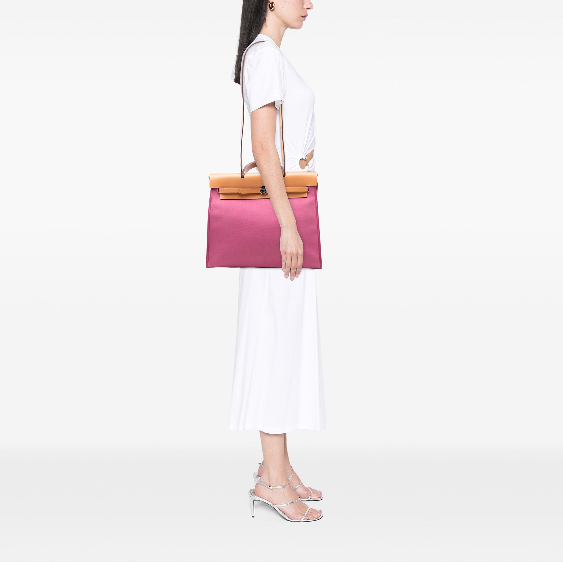 Hermès Toile Herbag Zip 31