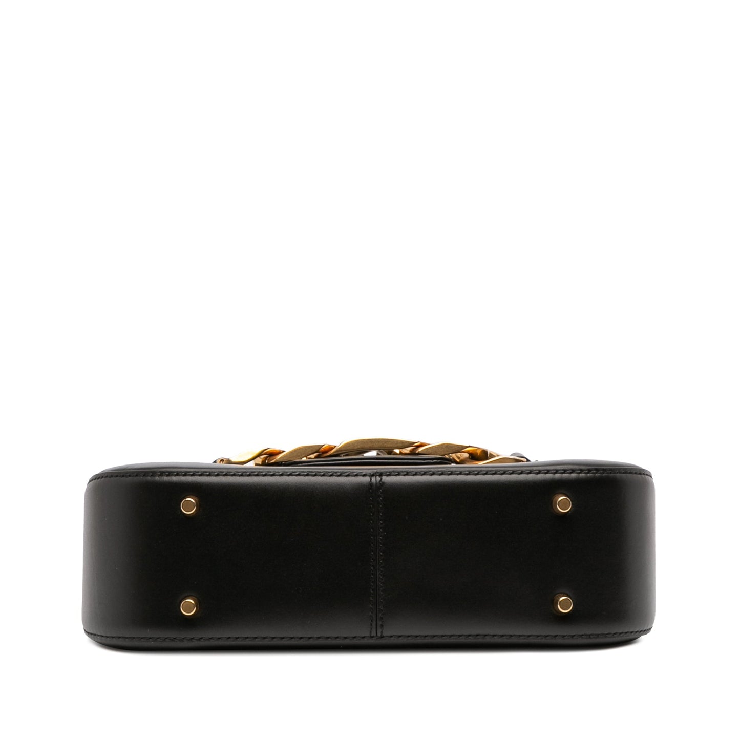 Valentino Medium Leather Vlogo Chain Shoulder Bag