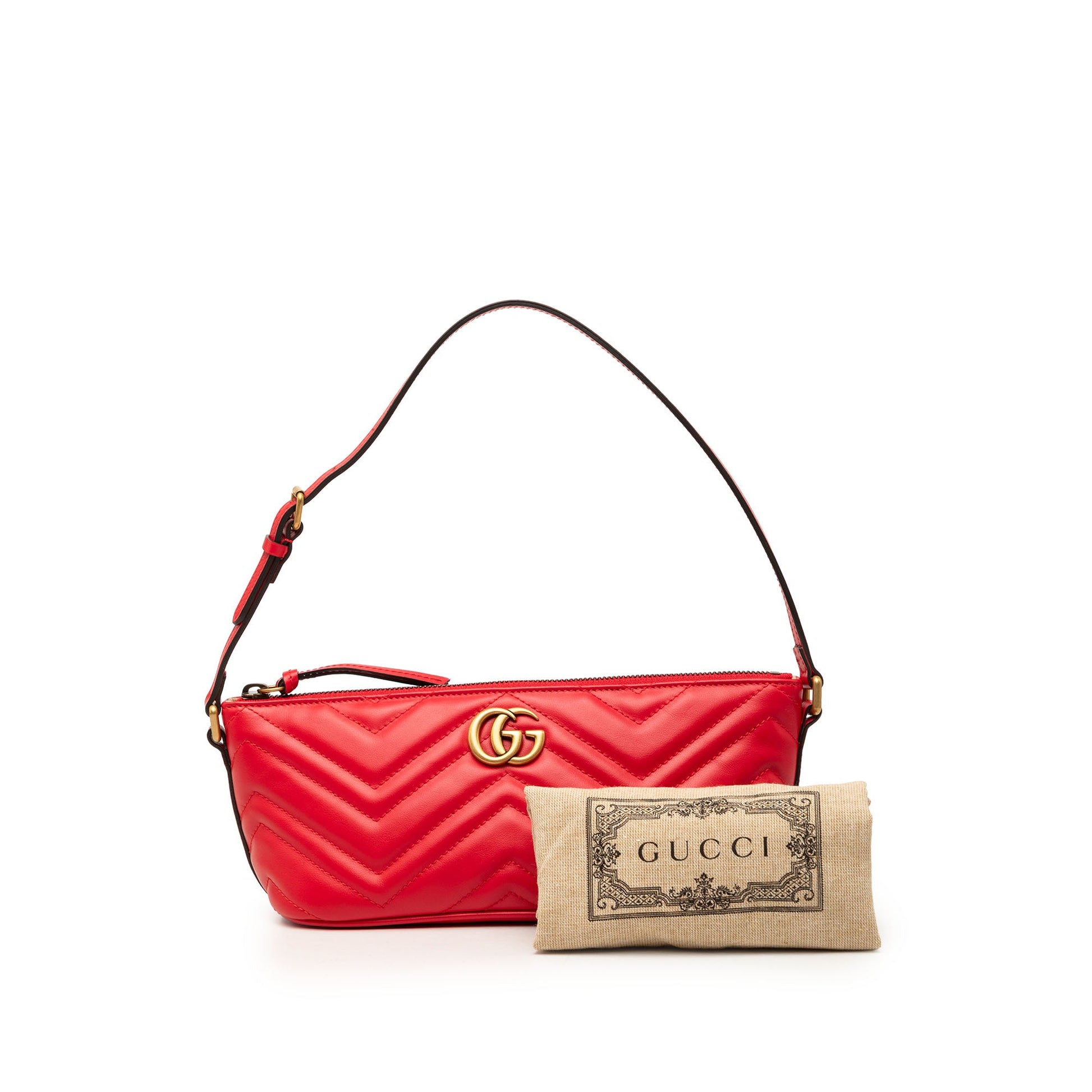 Gucci GG Marmont Matelasse Calfskin Shoulder Bag