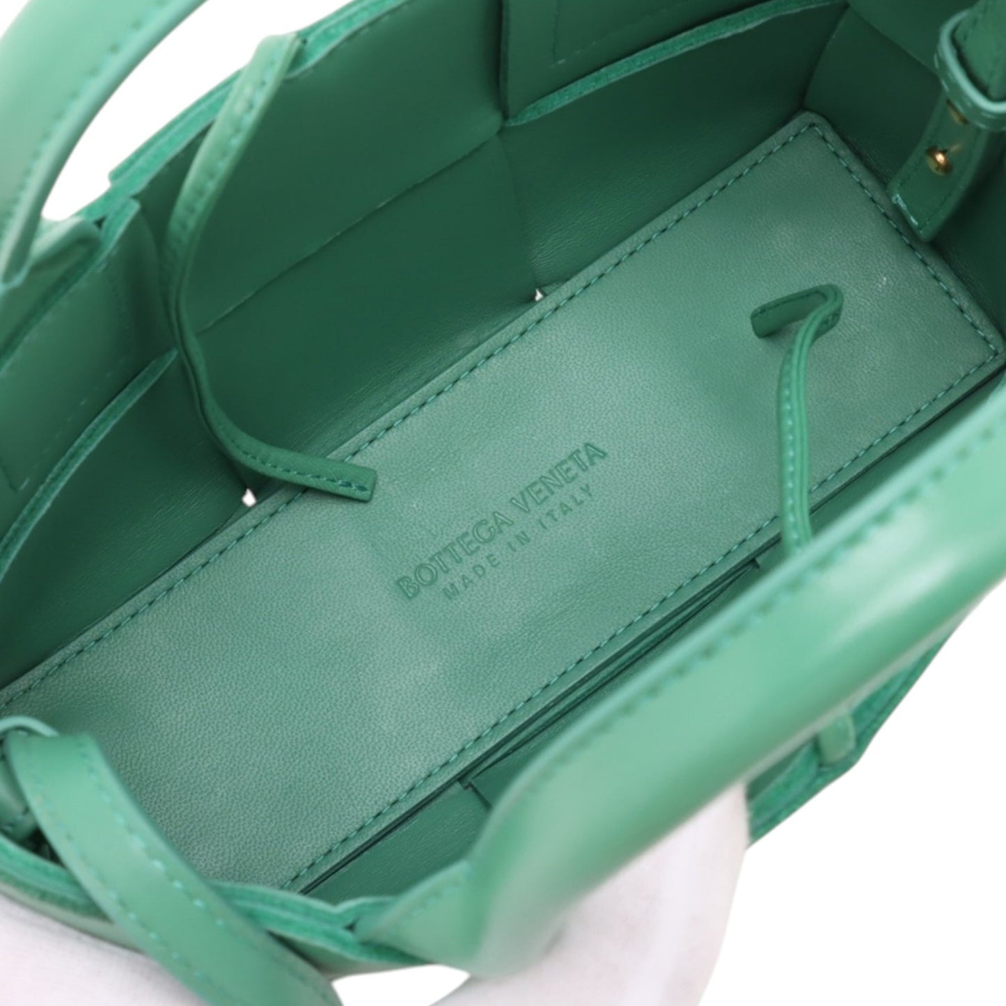 Bottega Veneta Candy Nappa Maxi Intrecciato Arco Tote
