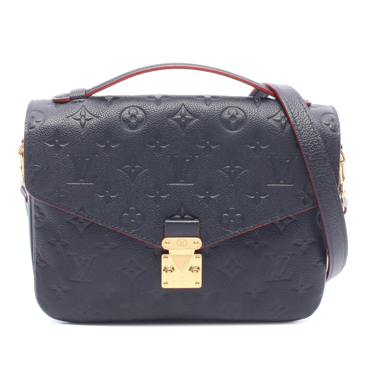Louis Vuitton Monogram Empreinte Pochette Metis — Blue
