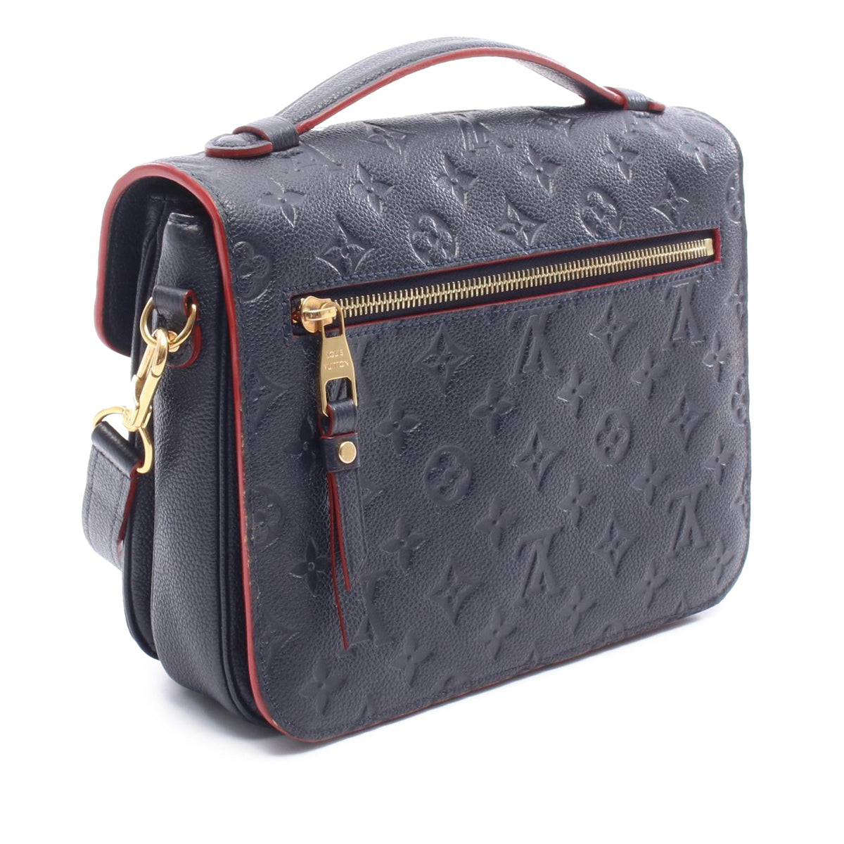 Louis Vuitton Monogram Empreinte Pochette Metis — Blue