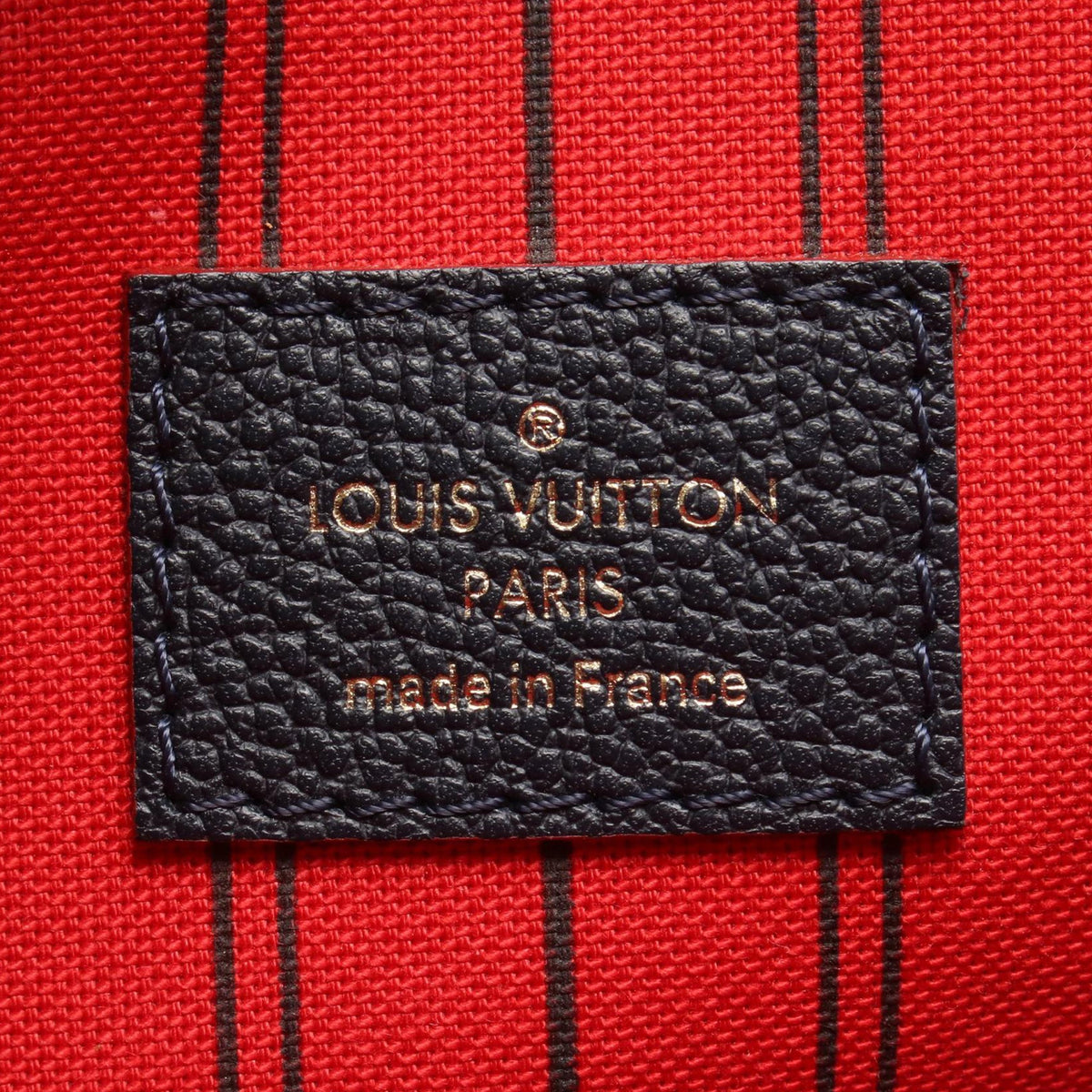Louis Vuitton Monogram Empreinte Pochette Metis — Blue