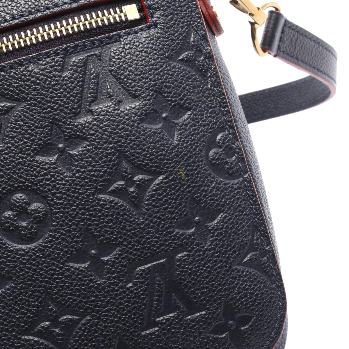 Louis Vuitton Monogram Empreinte Pochette Metis — Blue