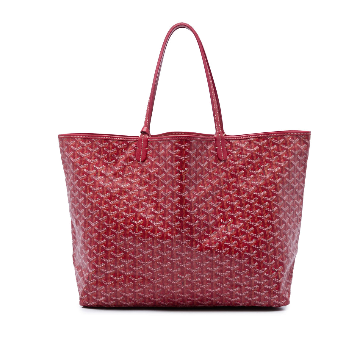 Goyard Goyardine Saint Louis GM — Red