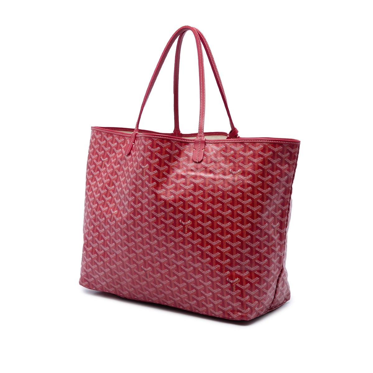 Goyard Goyardine Saint Louis GM — Red