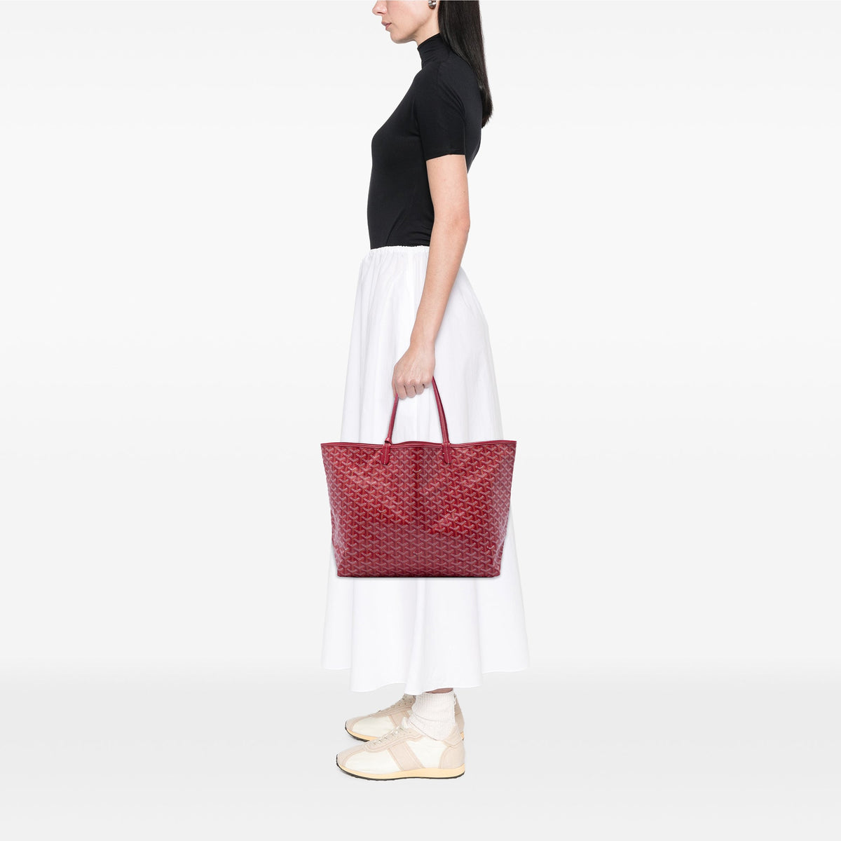 Goyard Goyardine Saint Louis GM — Red