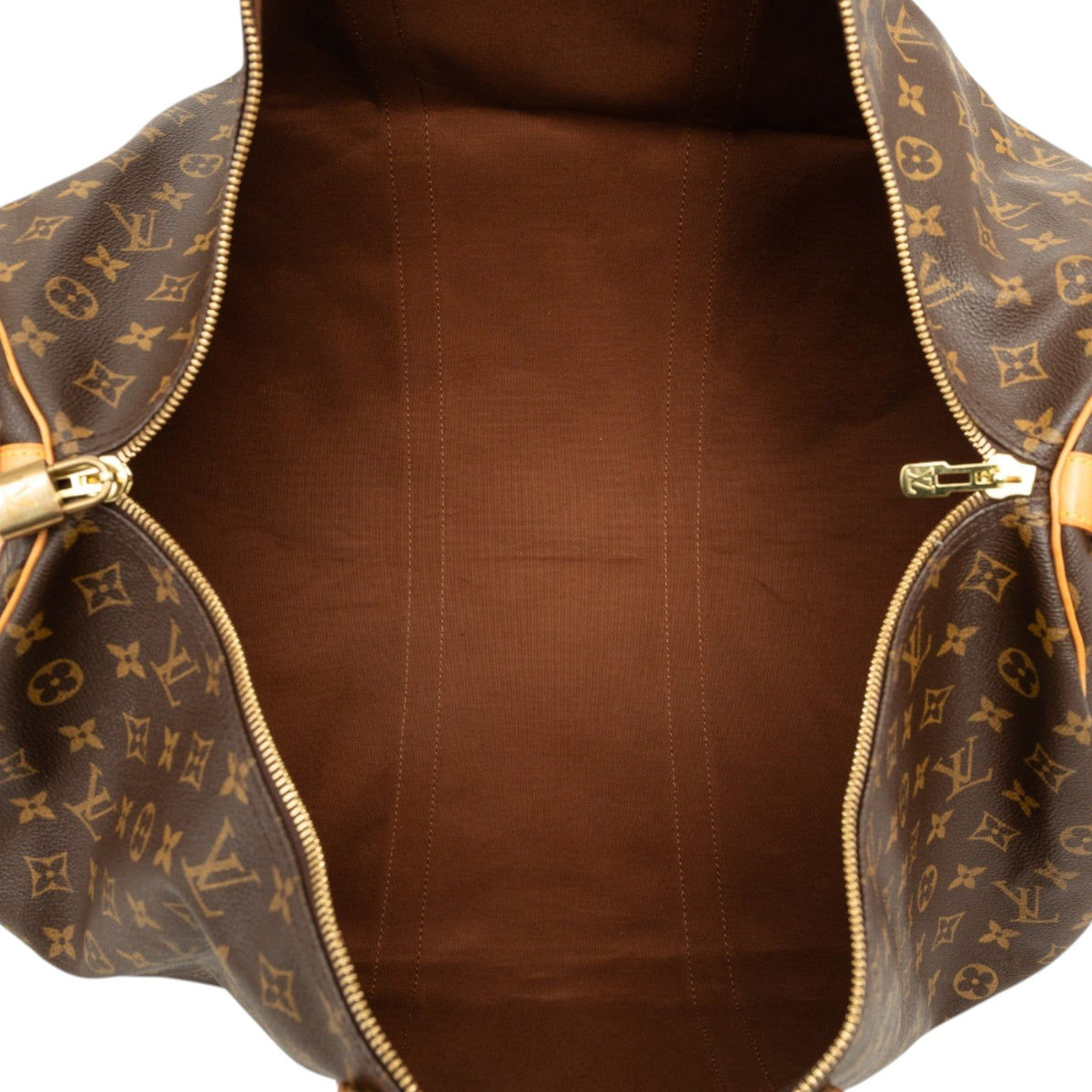 Louis Vuitton Monogram Keepall Bandouliere 60 — Brown
