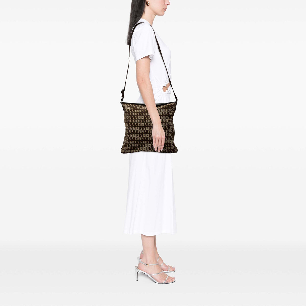 Fendi Zucchino Canvas Crossbody
