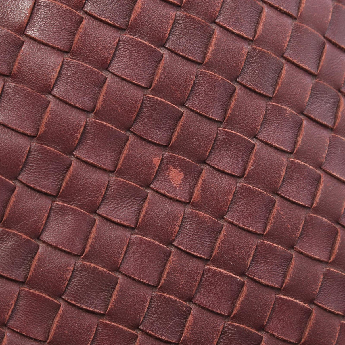 Bottega Veneta Medium Nappa Intrecciato Veneta Hobo — Red
