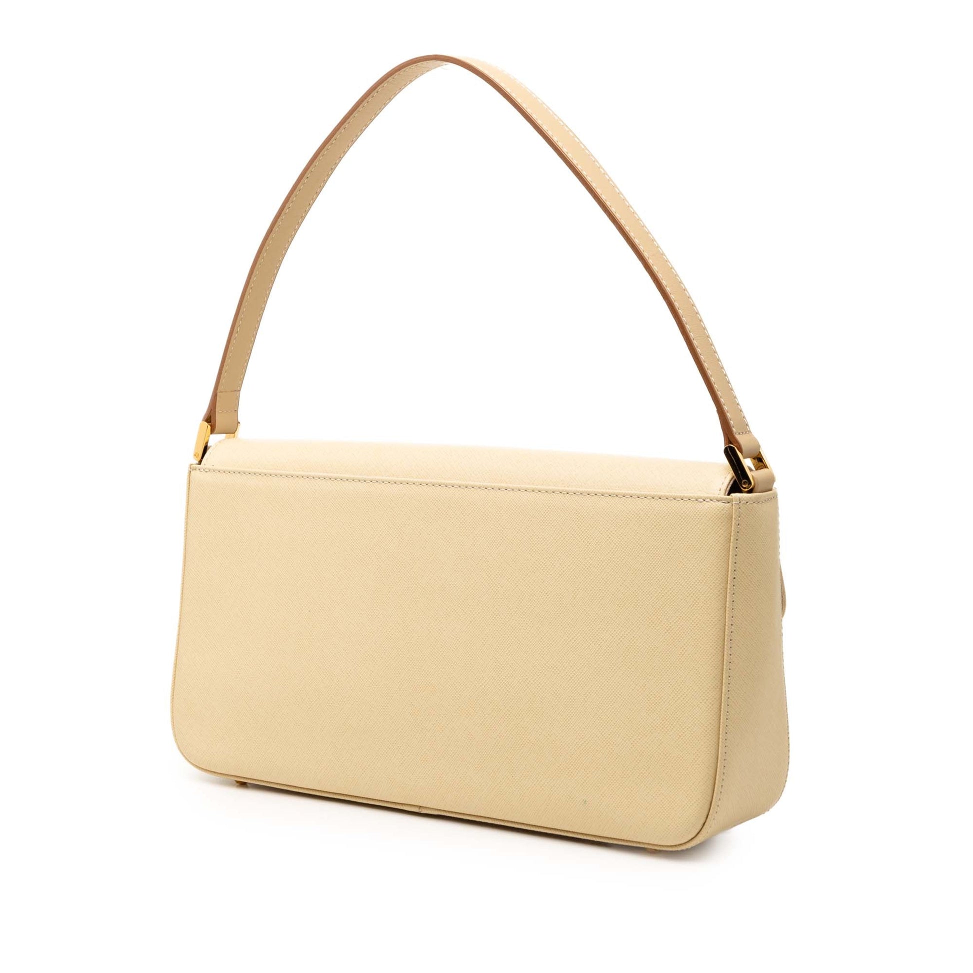 Burberry Leather Flap Shoulder Bag