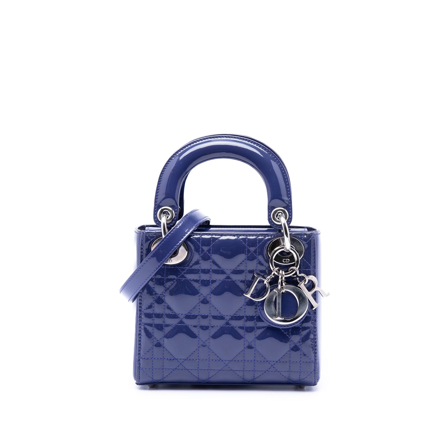 Dior Mini Patent Cannage Lady Dior