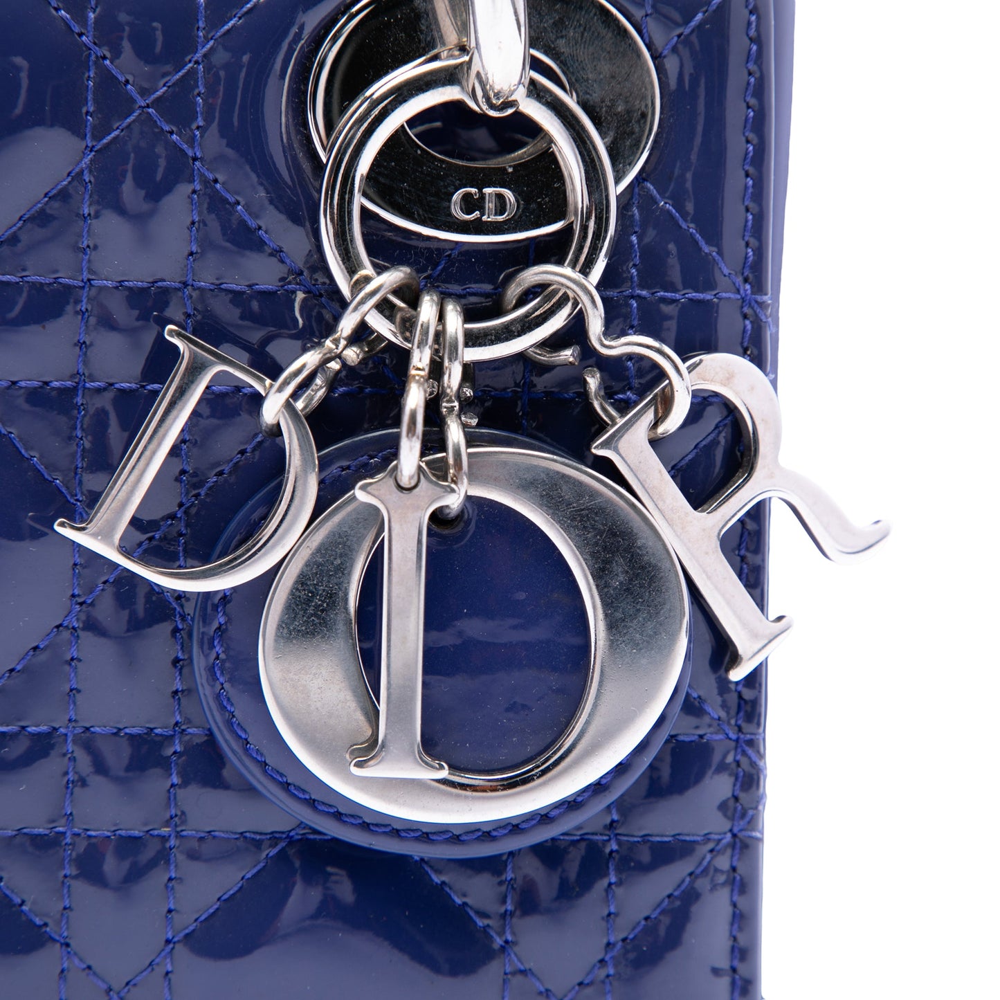 Dior Mini Patent Cannage Lady Dior