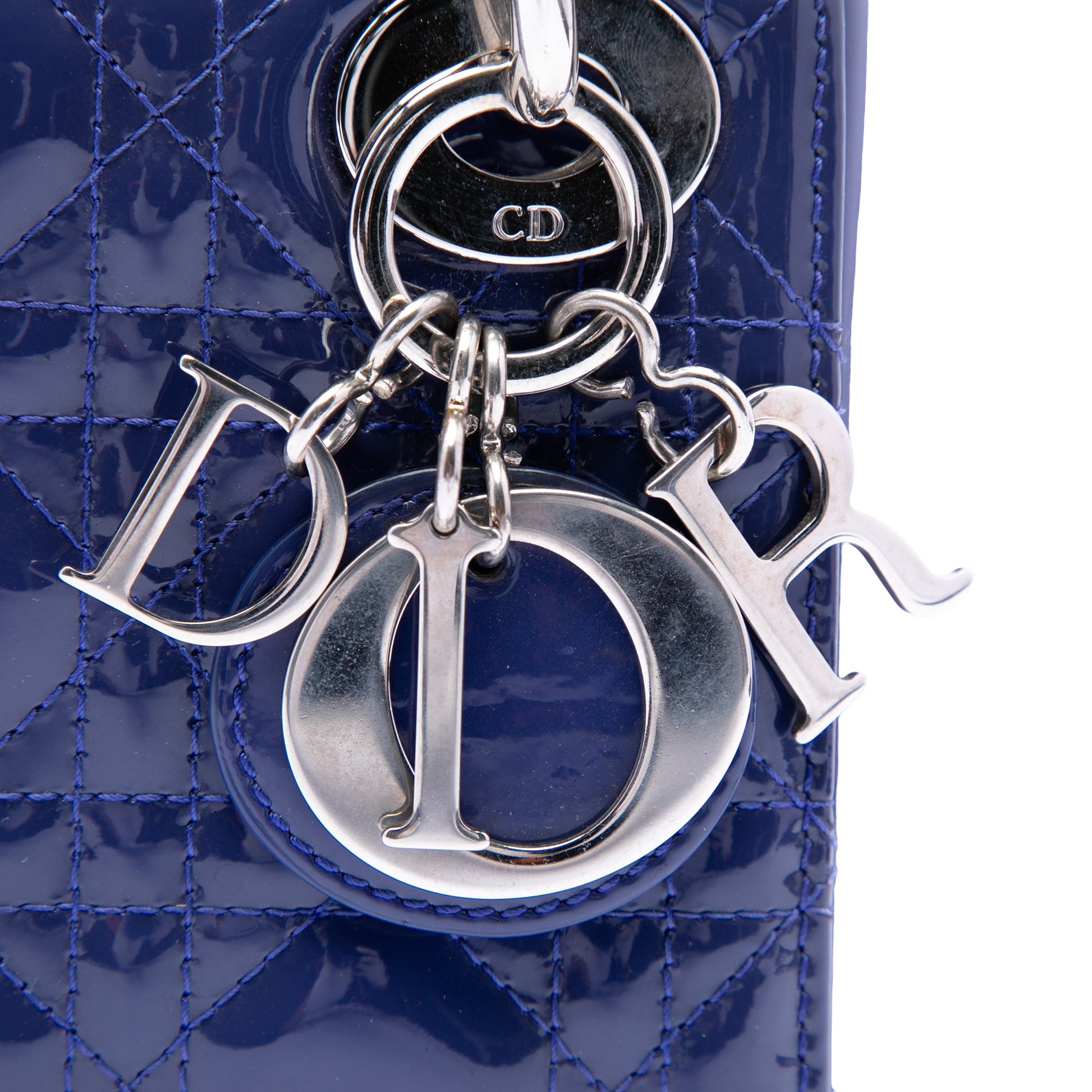 Dior Mini Patent Cannage Lady Dior