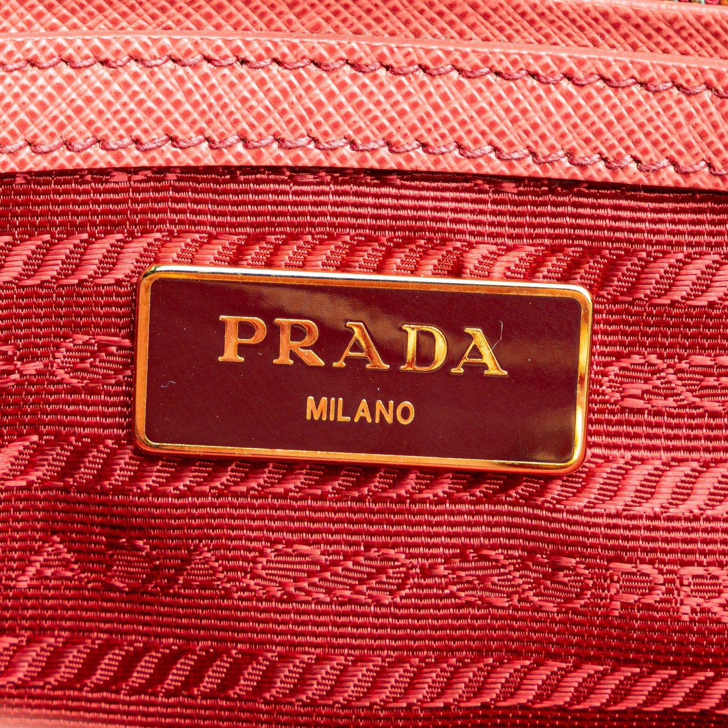 Prada Medium Saffiano Lux Galleria Satchel