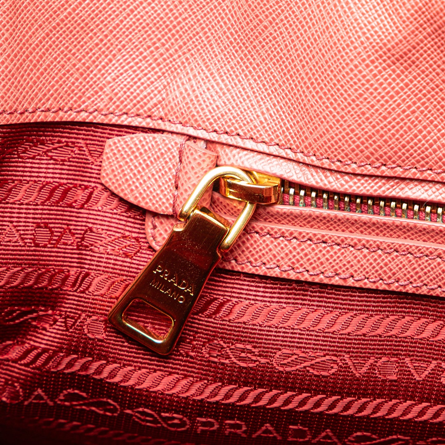 Prada Medium Saffiano Lux Galleria Satchel