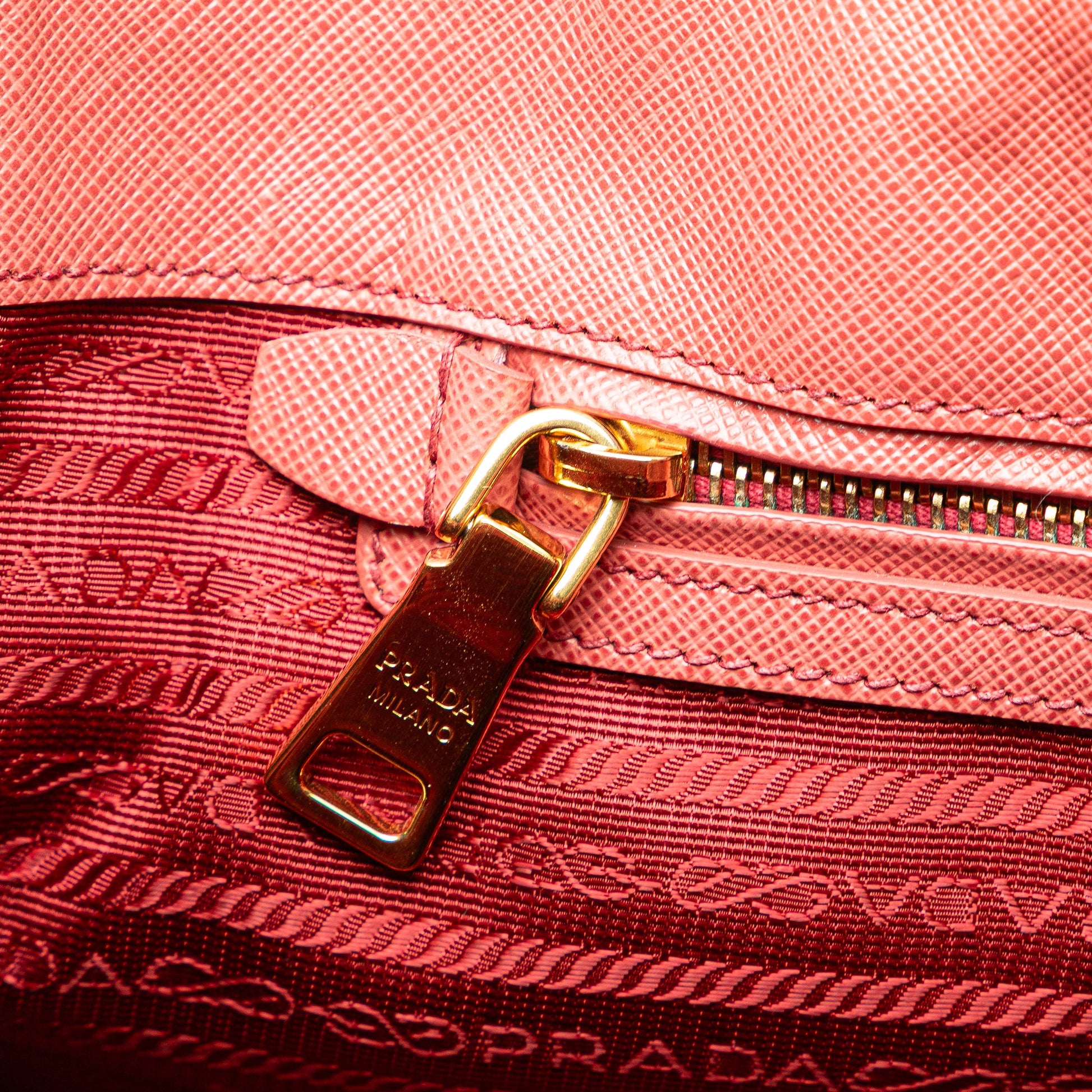 Prada Medium Saffiano Lux Galleria Satchel