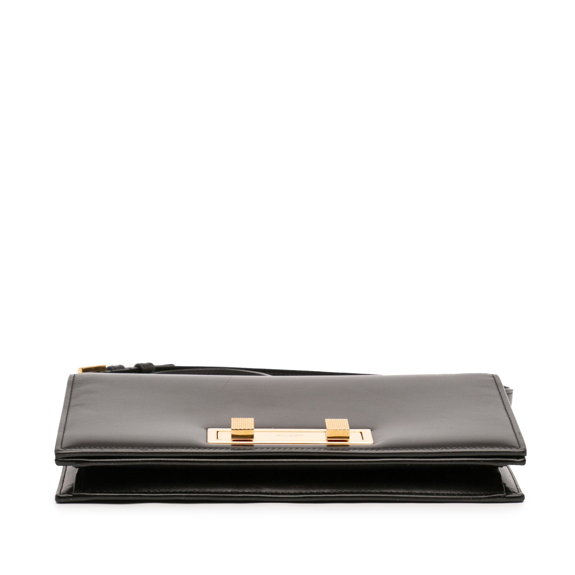 Saint Laurent Medium Smooth Calfskin Domino Shoulder Bag