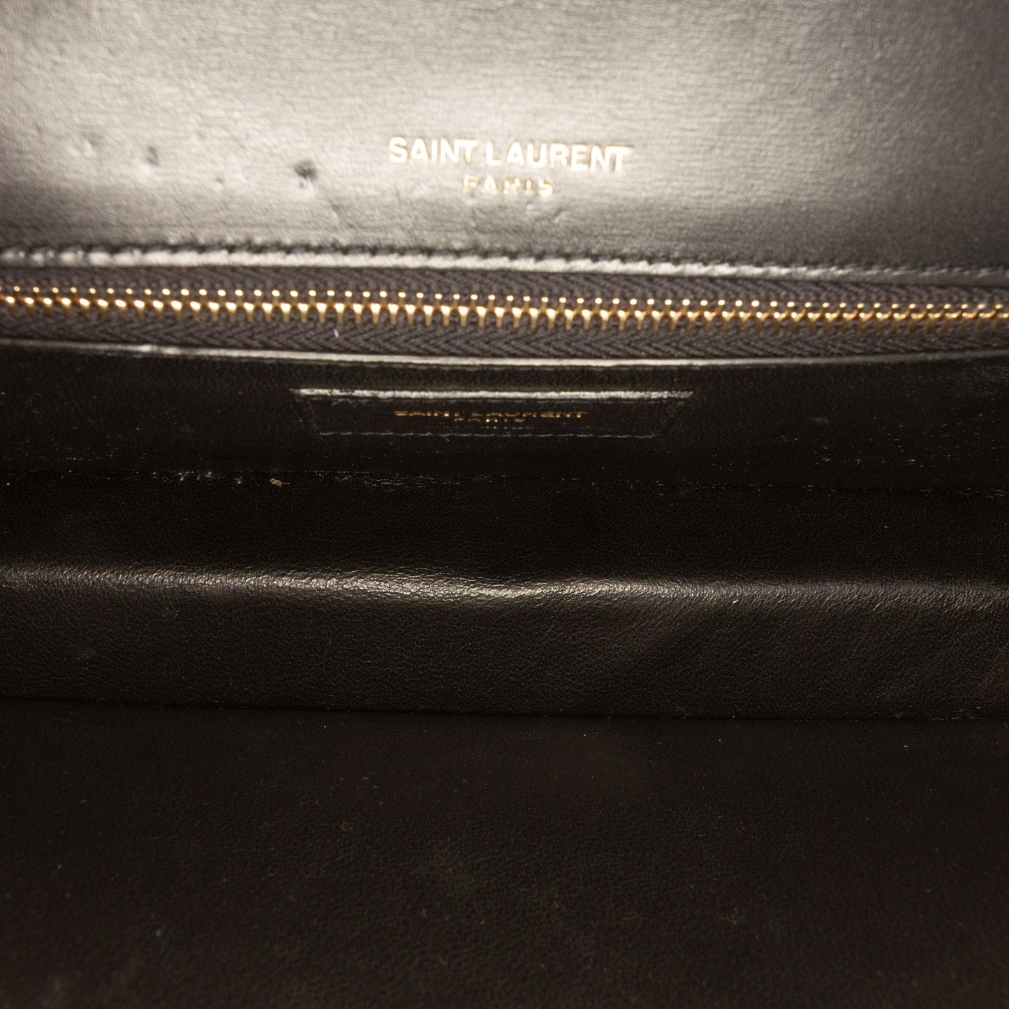 Saint Laurent Medium Smooth Calfskin Domino Shoulder Bag
