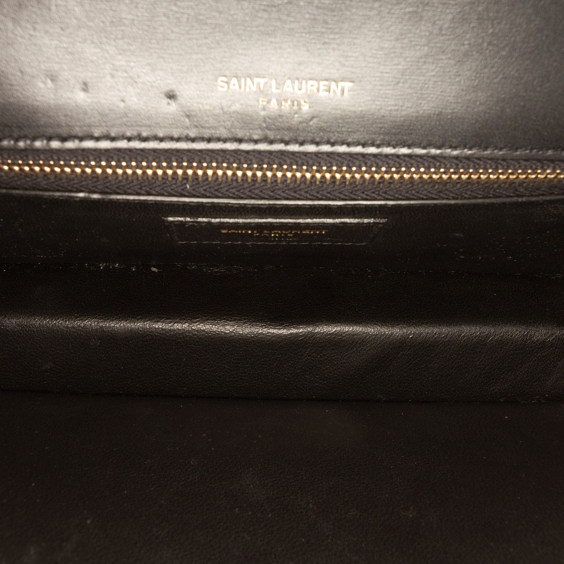 Saint Laurent Medium Smooth Calfskin Domino Shoulder Bag