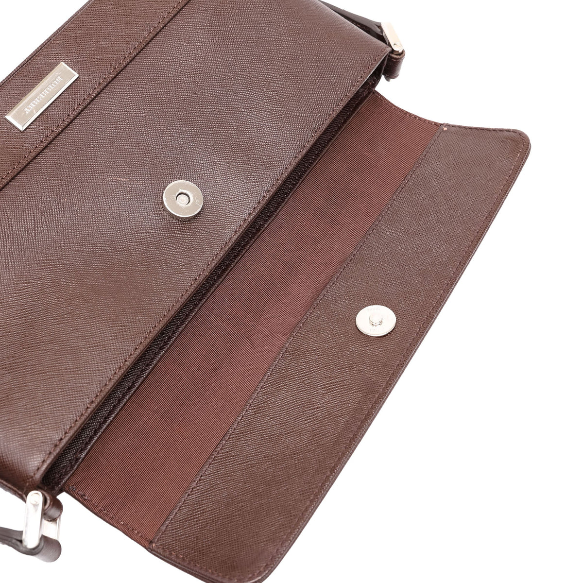 Burberry Leather Flap Shoulder Bag