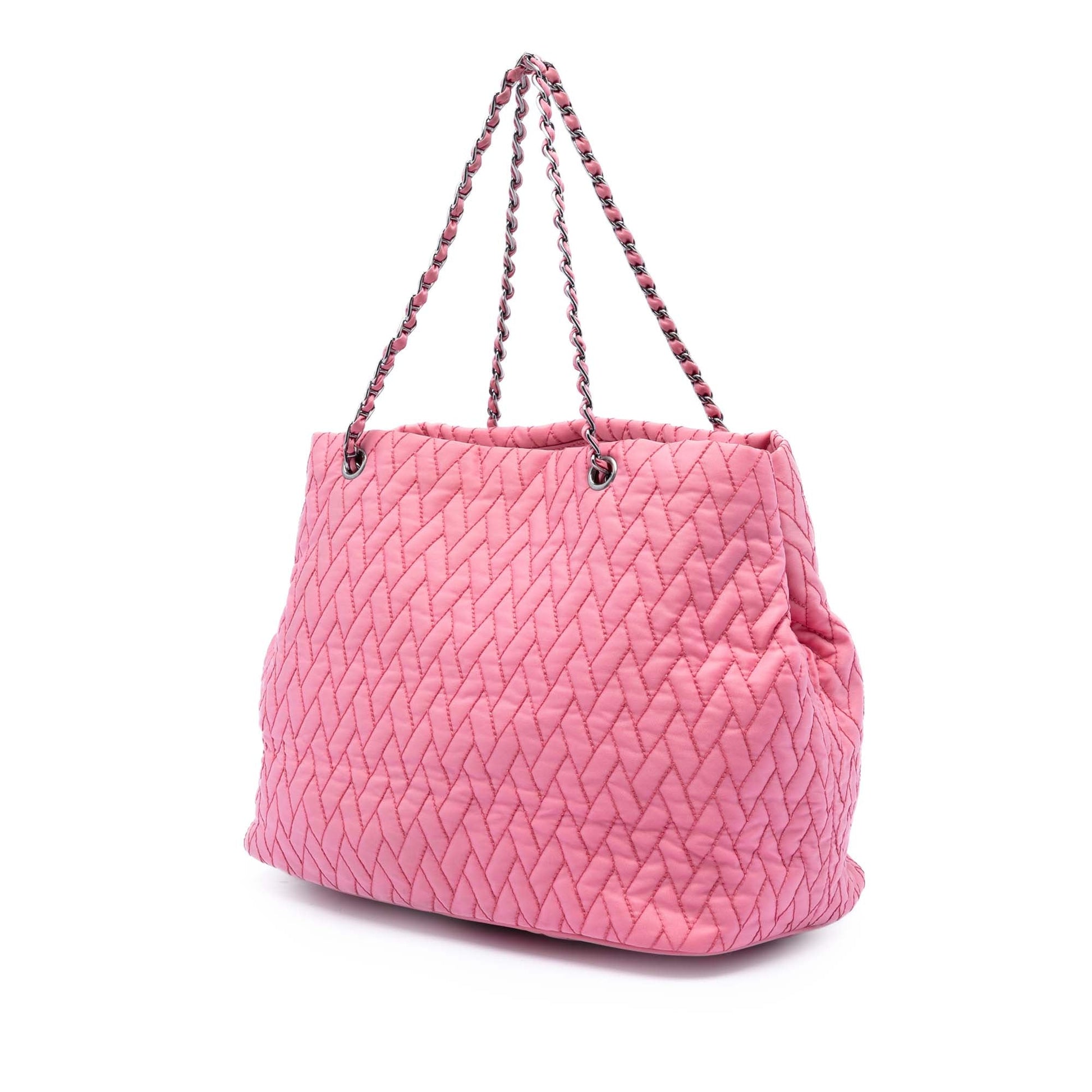 Impuntu Tessuto Chain Tote