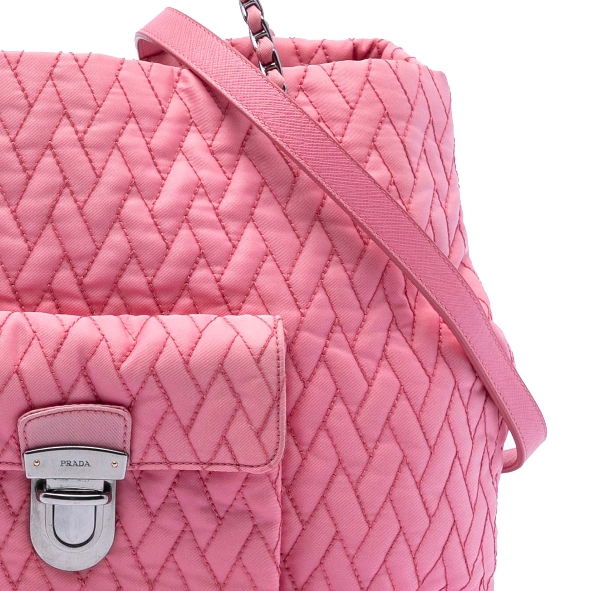 Impuntu Tessuto Chain Tote