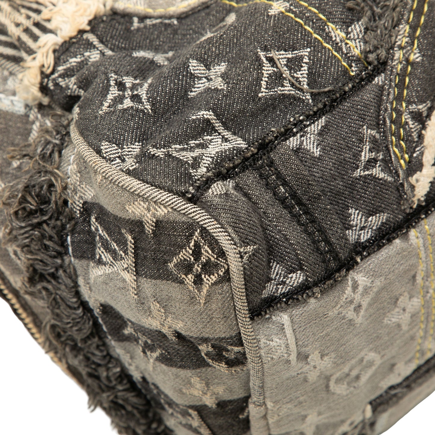 Louis Vuitton Monogram Denim Patchwork Speedy 30