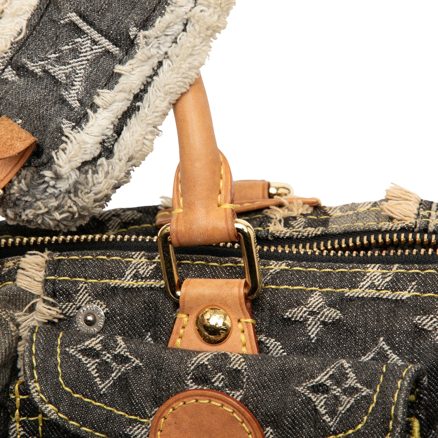 Louis Vuitton Monogram Denim Patchwork Speedy 30