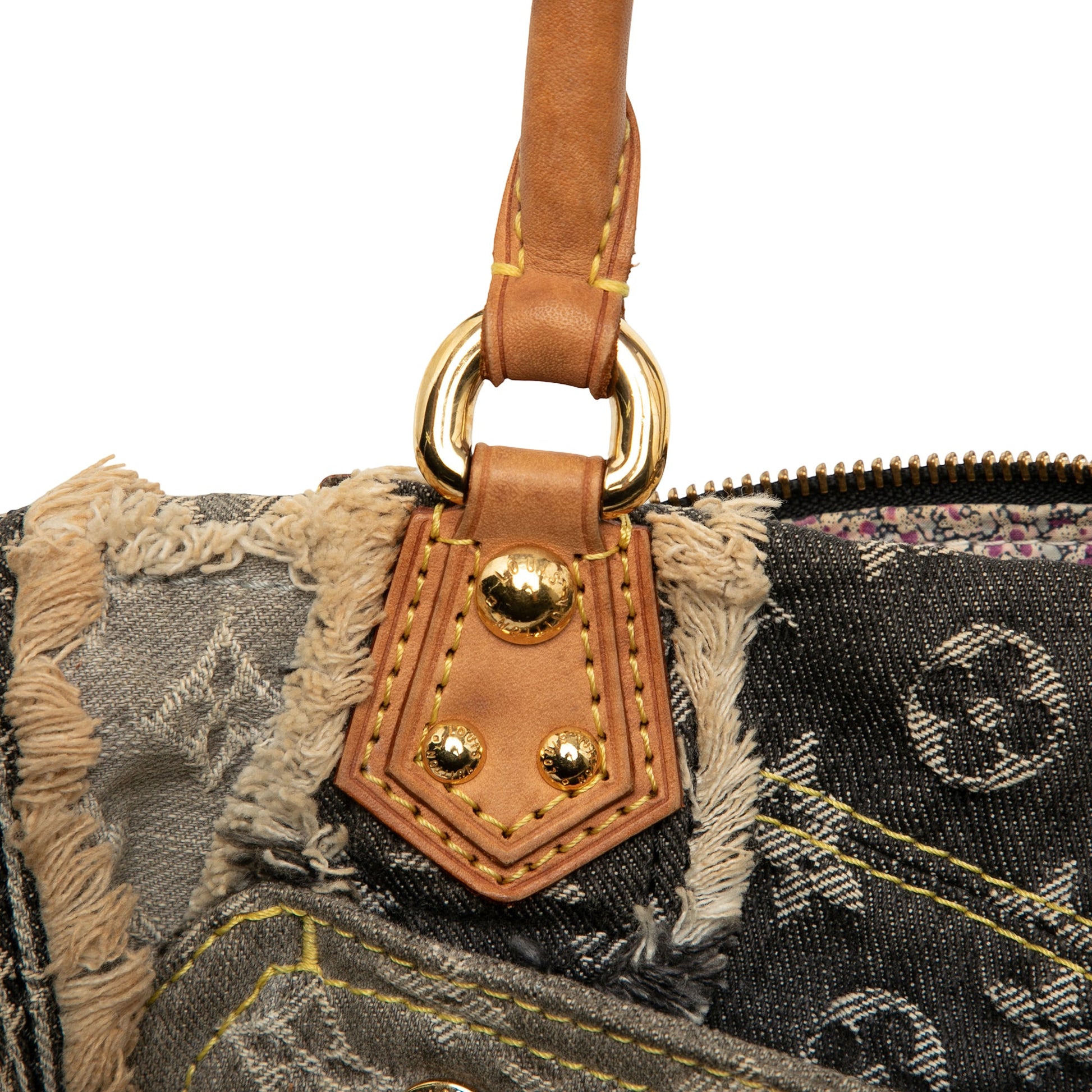 Louis Vuitton Monogram Denim Patchwork Speedy 30