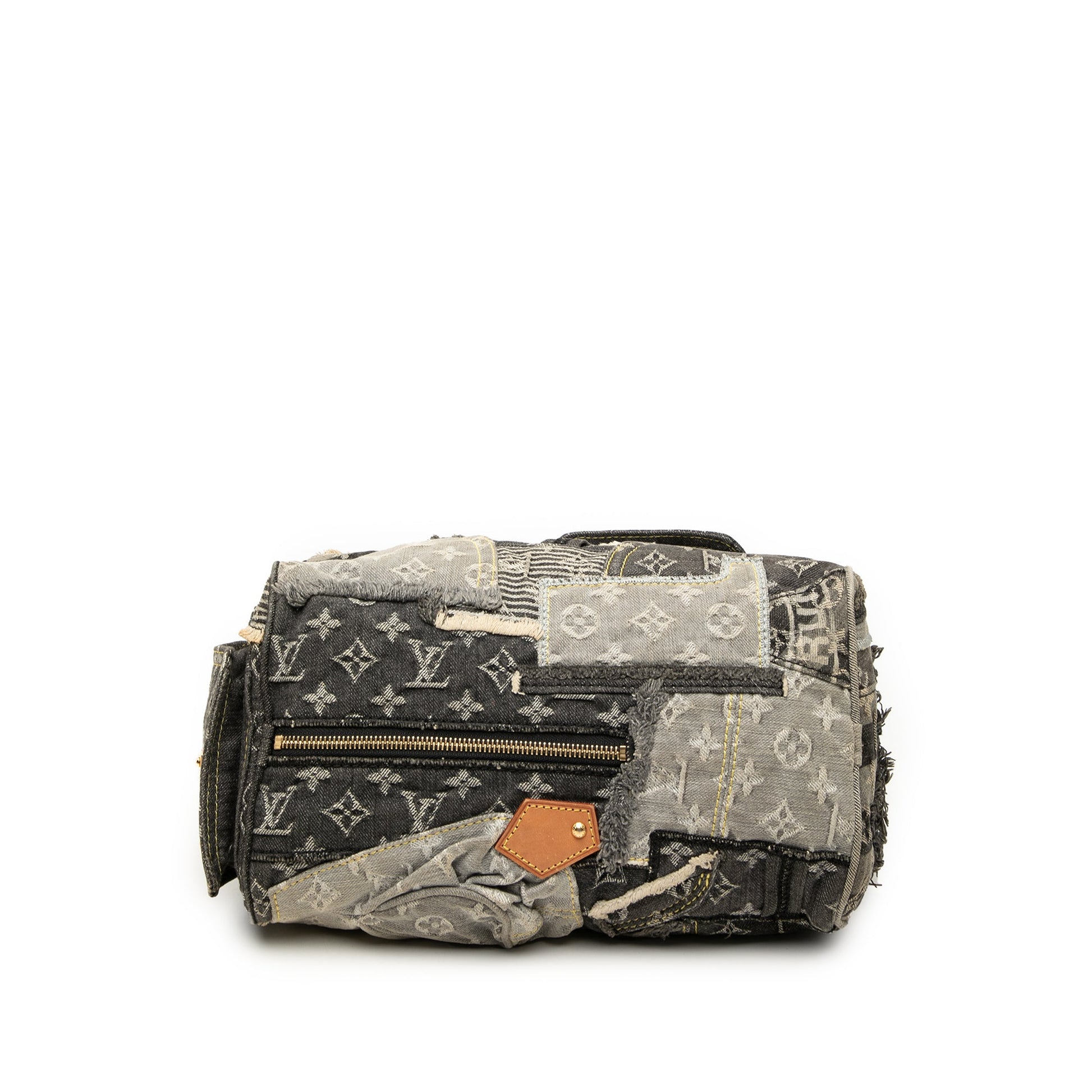 Louis Vuitton Monogram Denim Patchwork Speedy 30