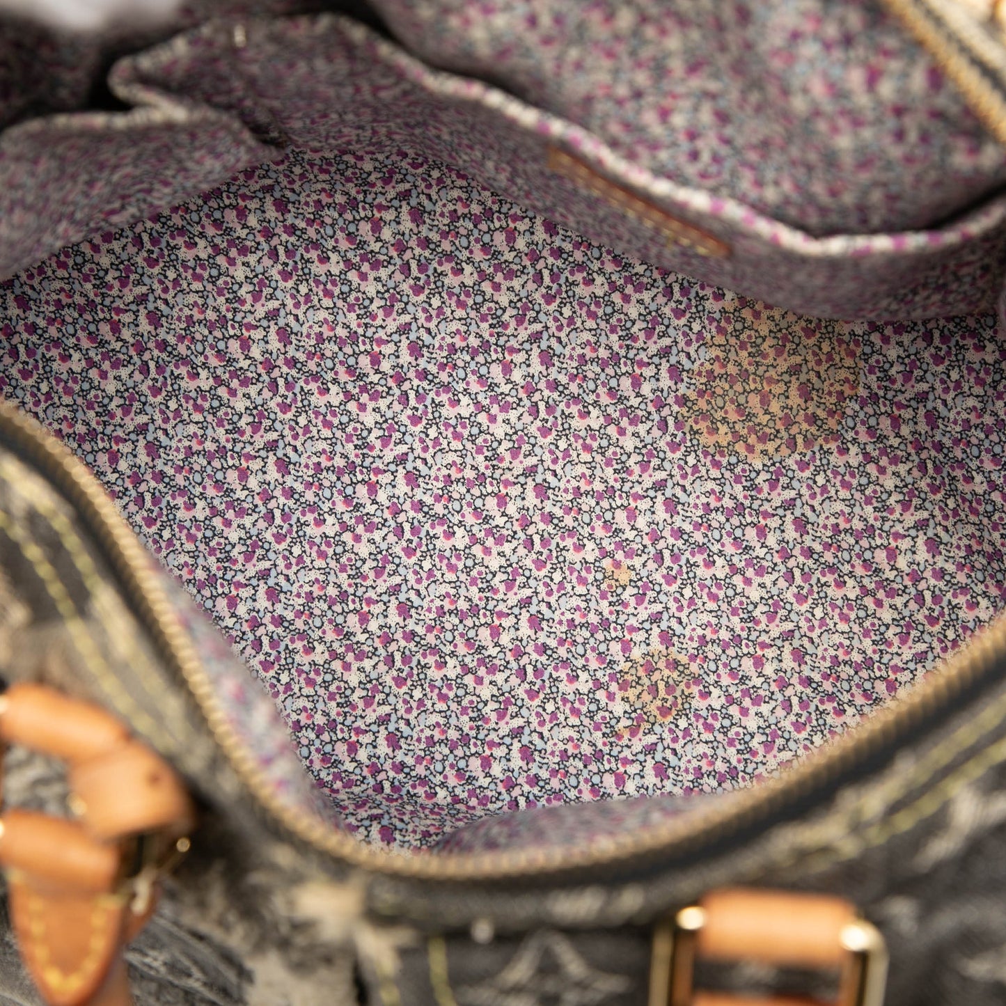 Louis Vuitton Monogram Denim Patchwork Speedy 30