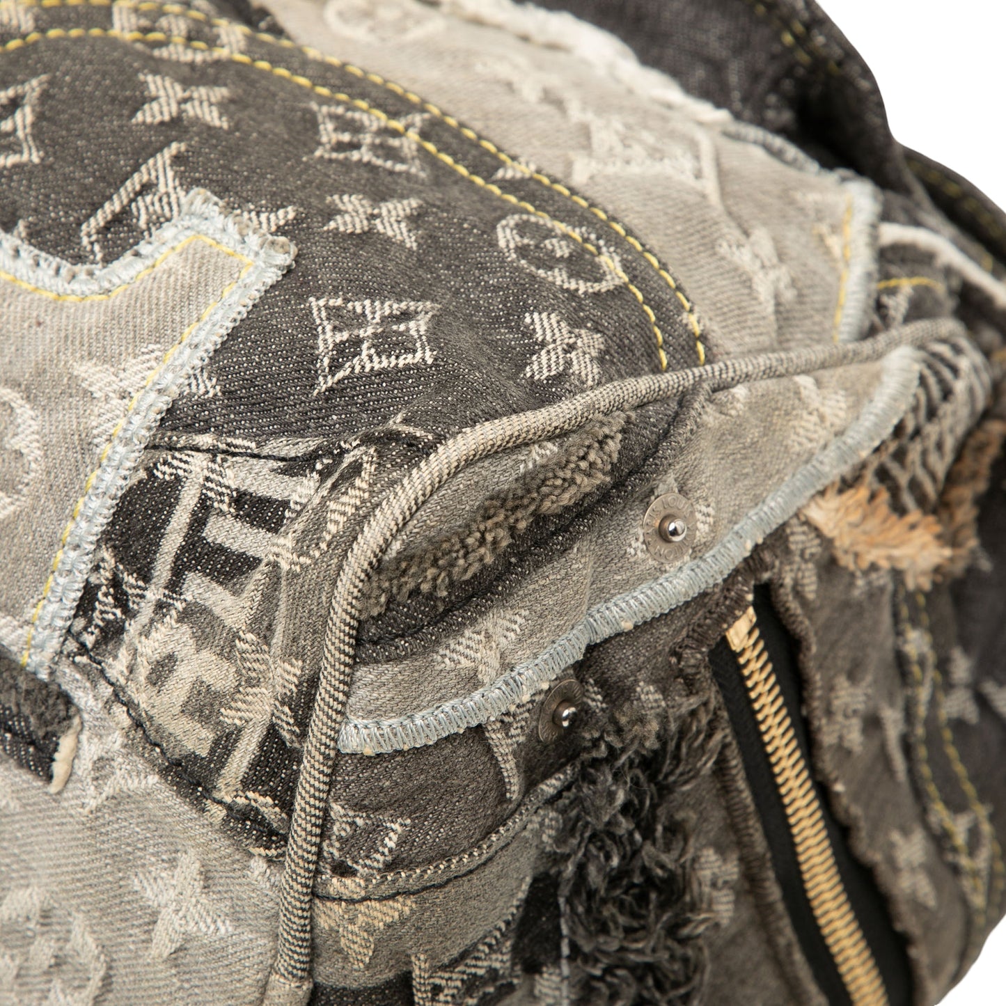 Louis Vuitton Monogram Denim Patchwork Speedy 30