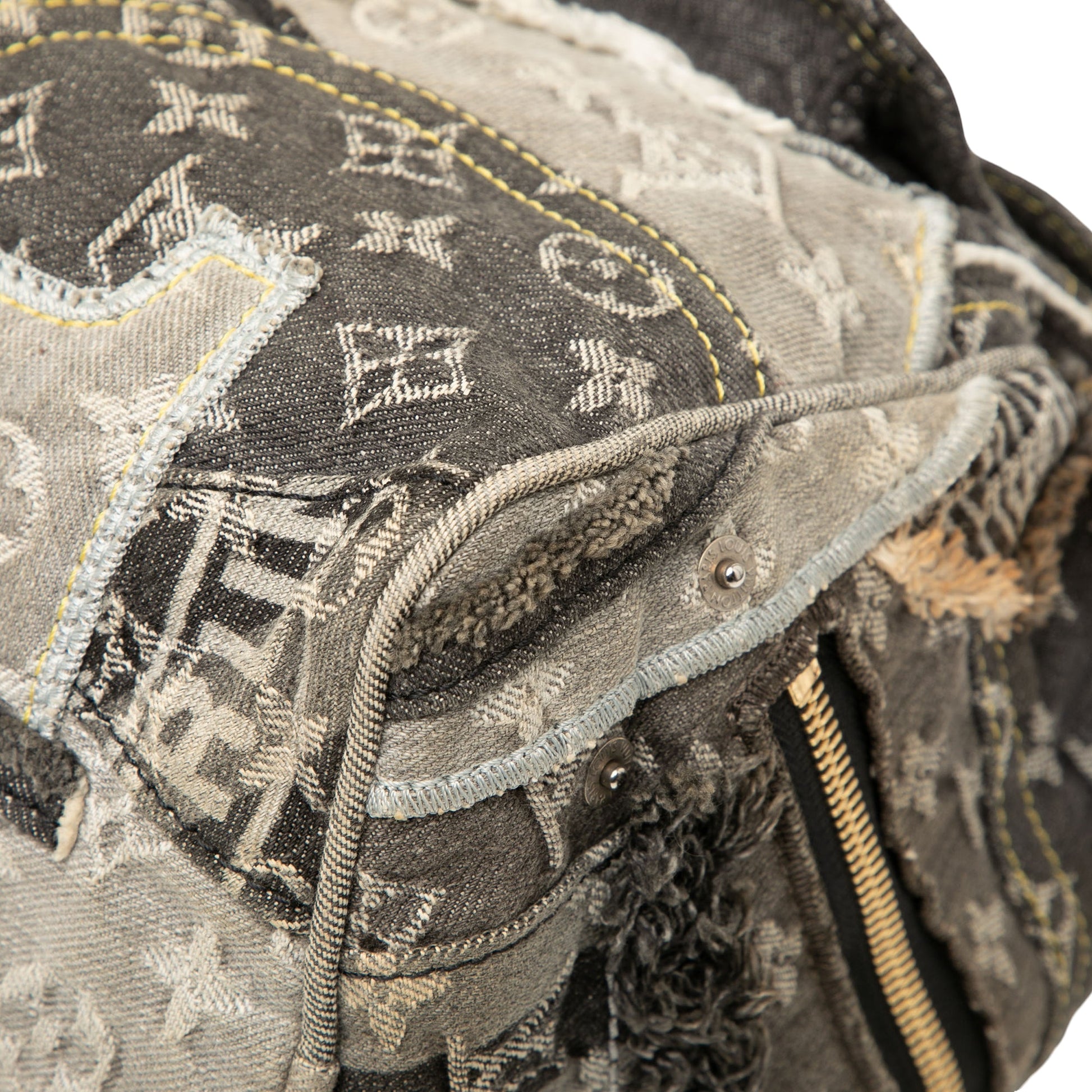 Louis Vuitton Monogram Denim Patchwork Speedy 30