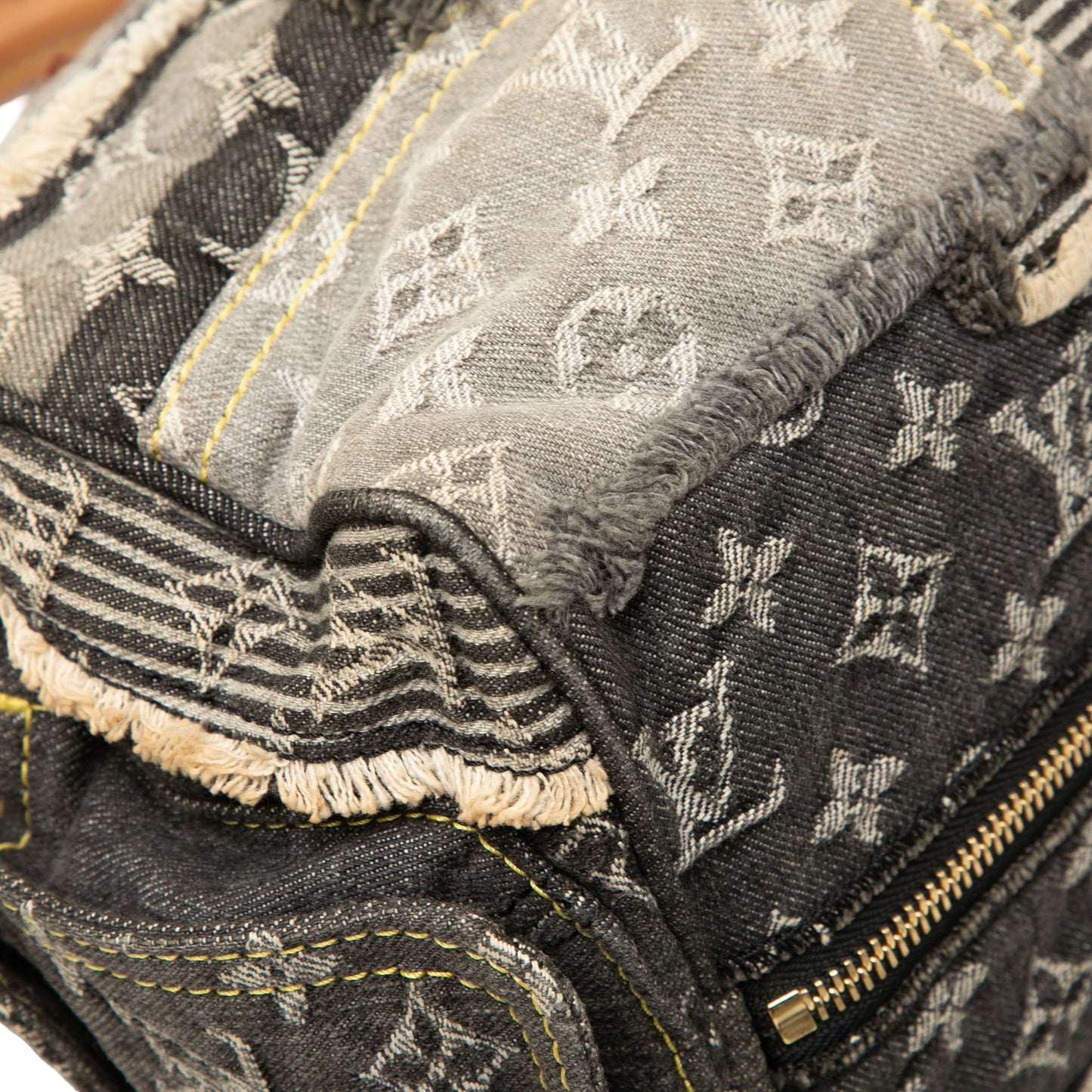 Louis Vuitton Monogram Denim Patchwork Speedy 30