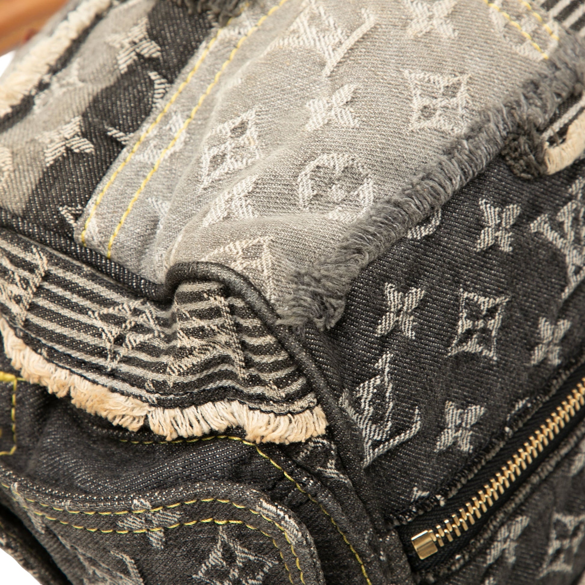 Louis Vuitton Monogram Denim Patchwork Speedy 30