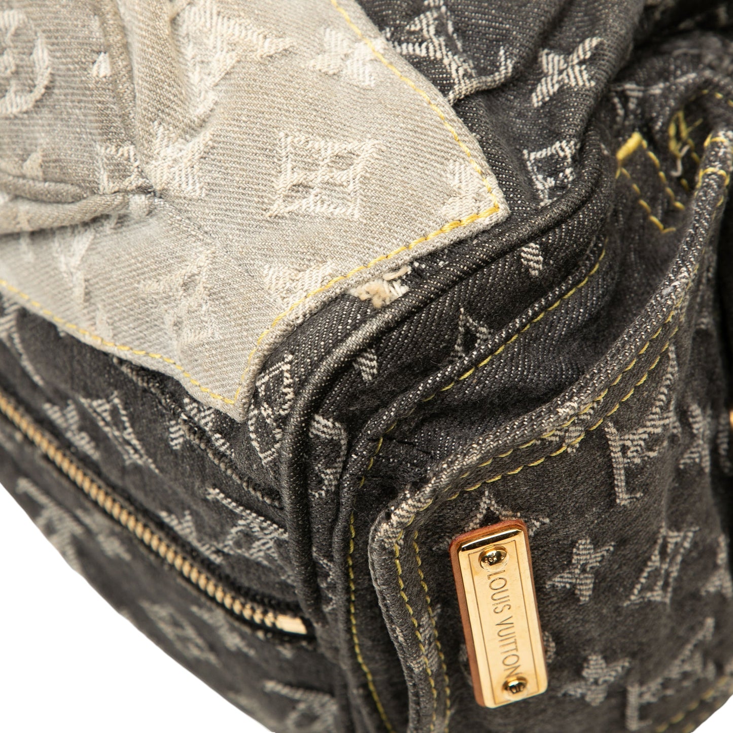 Louis Vuitton Monogram Denim Patchwork Speedy 30